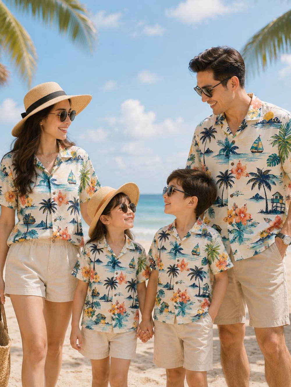 Plant Parent Shirt - Chemise hawaïenne d'été pour enfants, imprimé