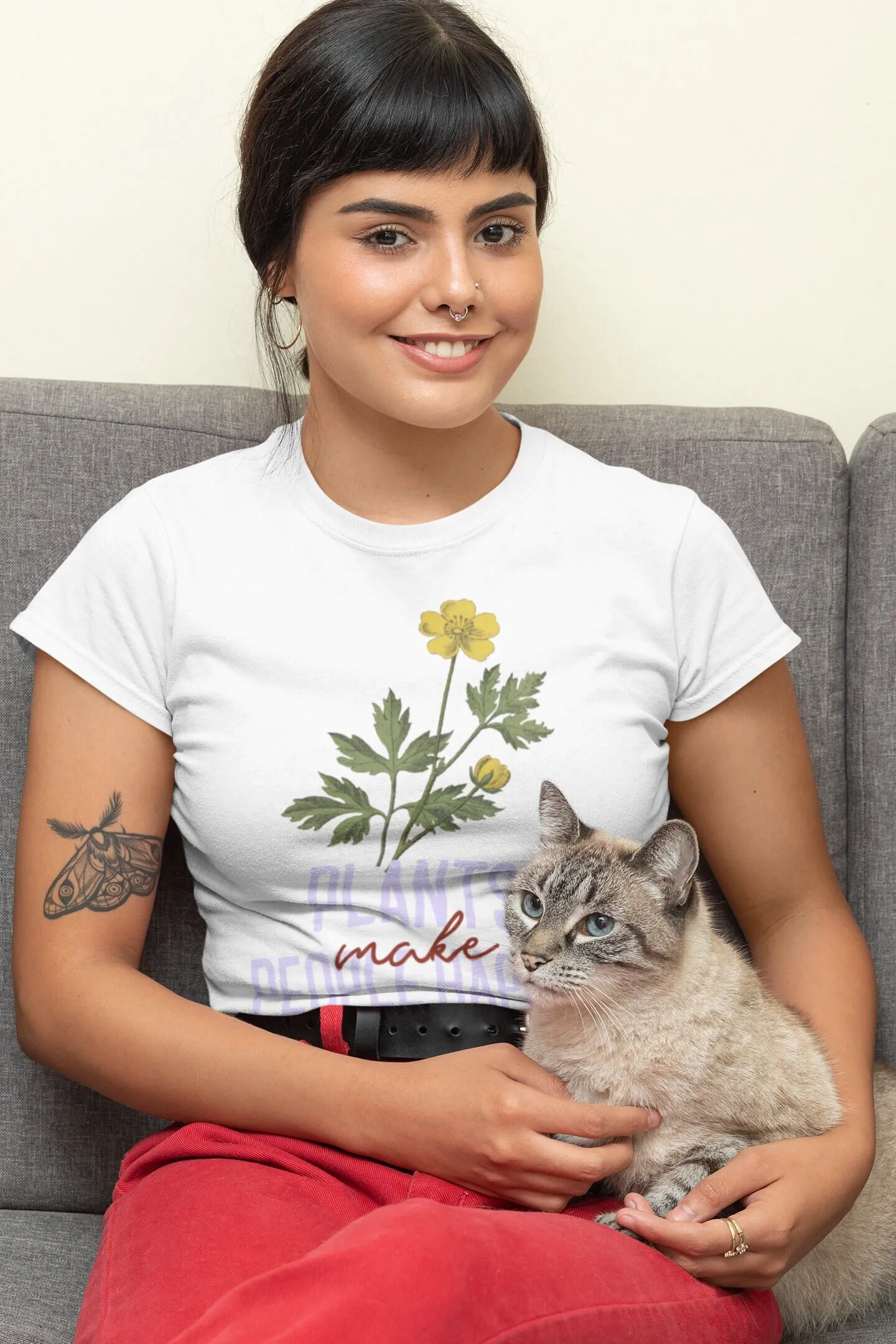 Plant Parent Shirt - Les plantes font les gens heureux,