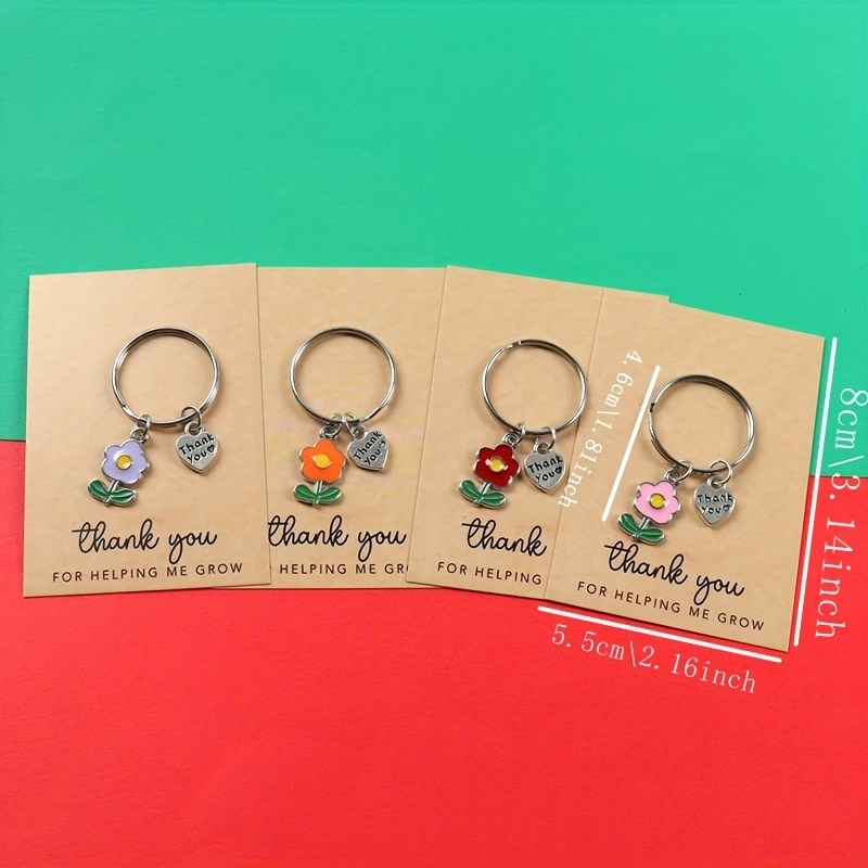 Lot de 4 porte-clés « Merci »  - Plant Parent Gift Set avis et prix