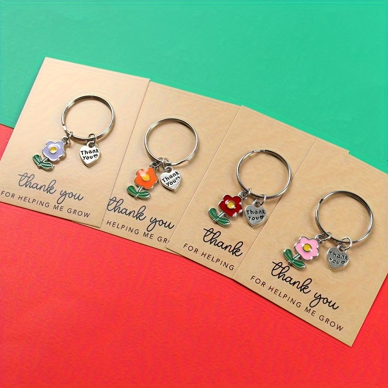 Lot de 4 porte-clés « Merci »  - Plant Parent Gift Set avis et prix