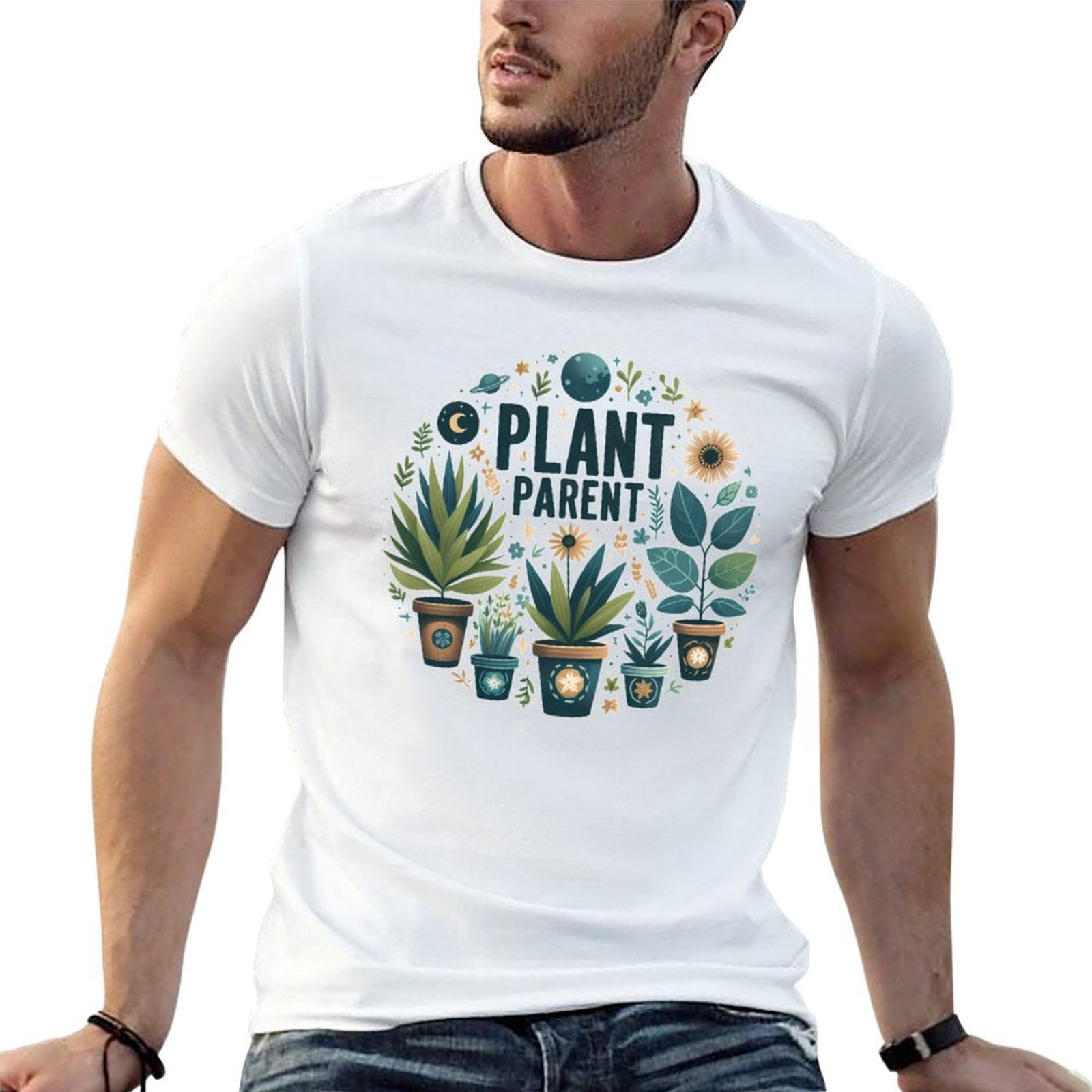 T-shirt Plant parent en coton  - Plant Parent Shirt avis et prix